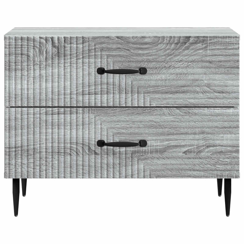 Szafka Nocna z szufladą Szary Sonoma 62 x 34,5 x 47,5 cm
