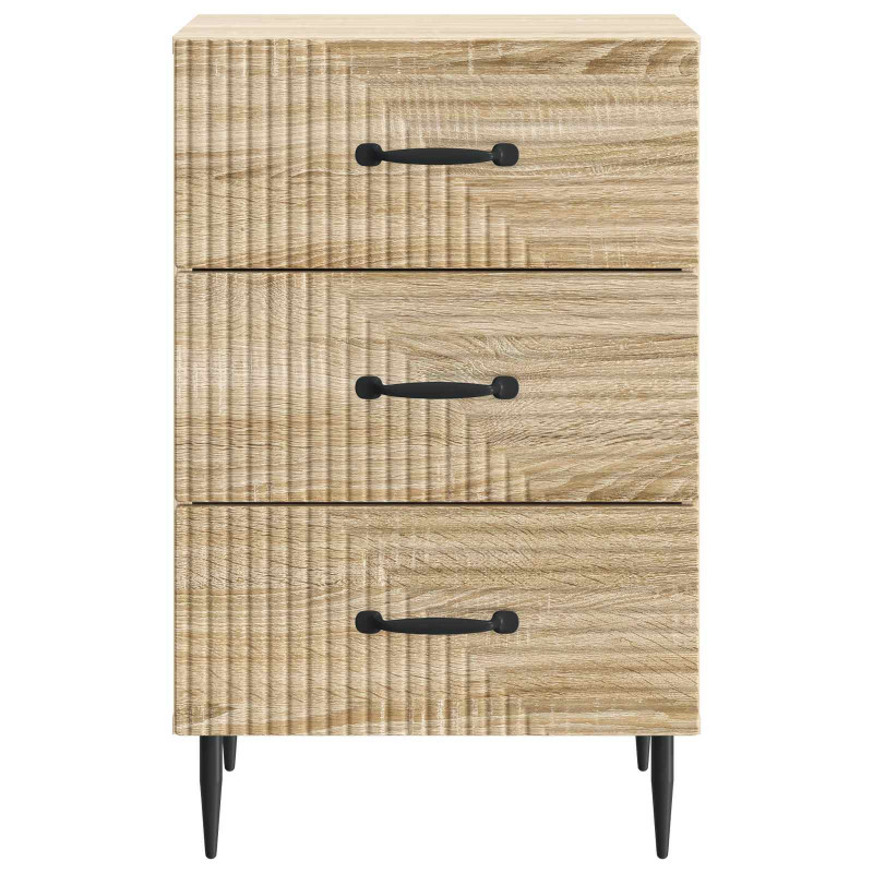 Szafka Nocna dąb Sonoma 43 x 41 x 66,5 cm Drewno inżynieryjne