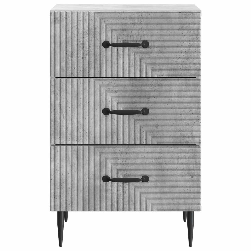 Szafka Nocna z szufladą Betonowy szary 43 x 41 x 66,5 cm