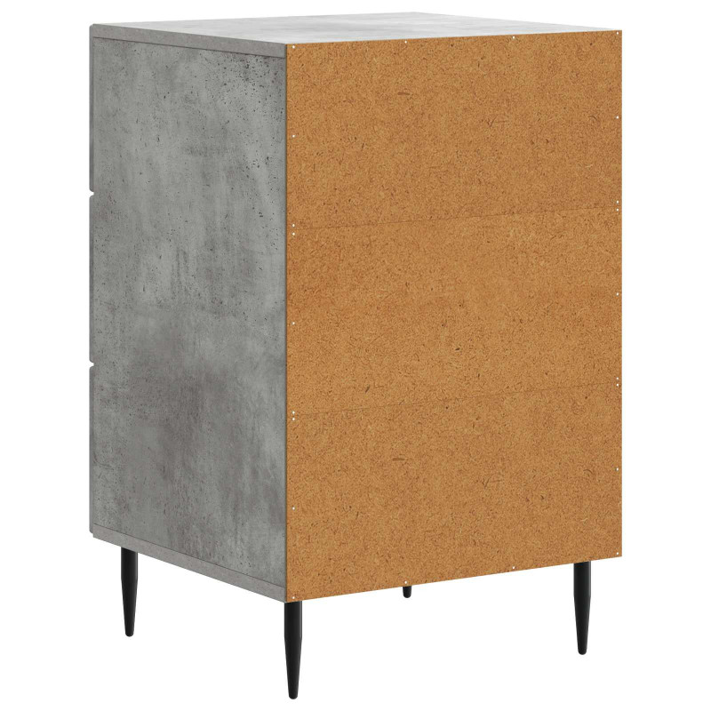 Szafka Nocna z szufladą Betonowy szary 43 x 41 x 66,5 cm