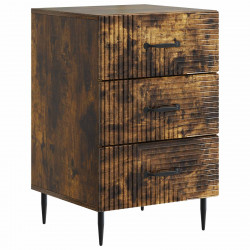 Szafka Nocna Dąb wędzony 43 x 41 x 66,5 cm Drewno inżynieryjne