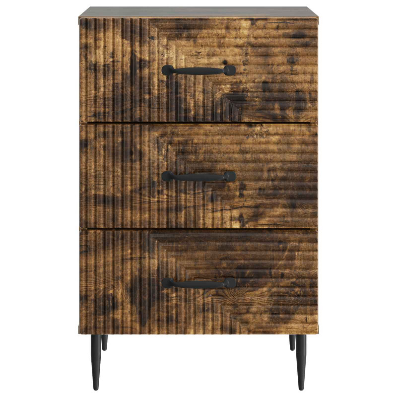 Szafka Nocna Dąb wędzony 43 x 41 x 66,5 cm Drewno inżynieryjne
