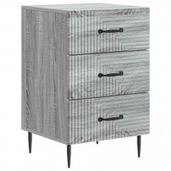 Szafka Nocna Szary Sonoma 43 x 41 x 66,5 cm Drewno inżynieryjne