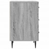 Szafka Nocna Szary Sonoma 43 x 41 x 66,5 cm Drewno inżynieryjne