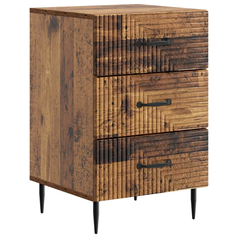 Szafka Nocna Stare drewno 43 x 41 x 66,5 cm Drewno inżynieryjne
