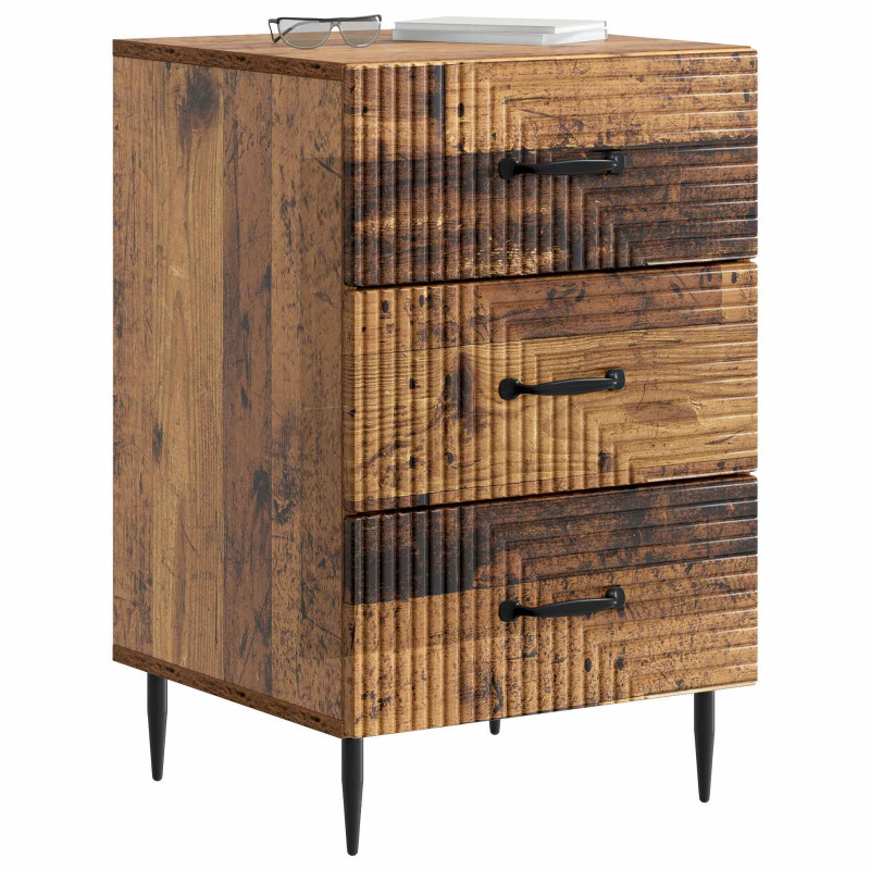 Szafka Nocna Stare drewno 43 x 41 x 66,5 cm Drewno inżynieryjne