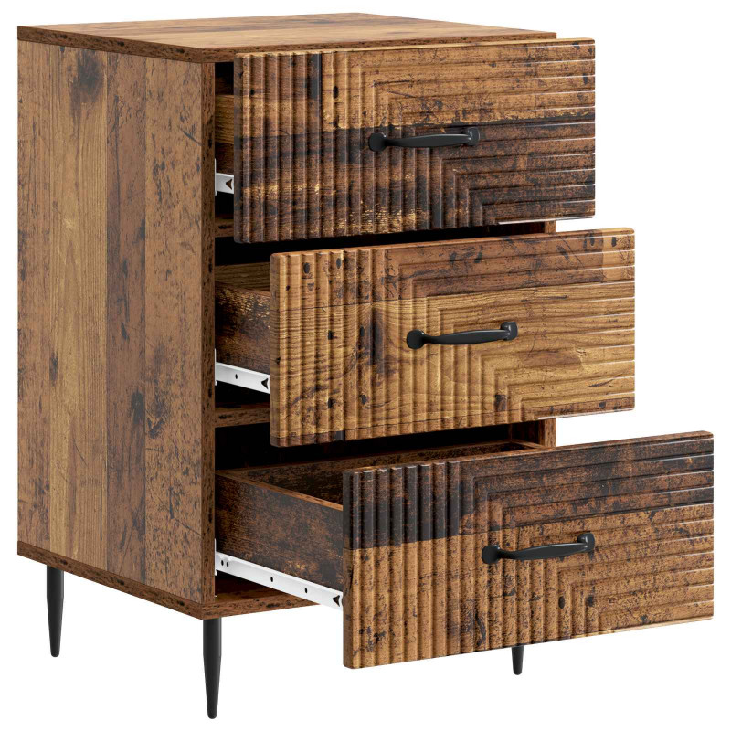 Szafka Nocna Stare drewno 43 x 41 x 66,5 cm Drewno inżynieryjne
