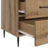 Szafka Nocna Dąb artisan 43 x 41 x 66,5 cm Drewno inżynieryjne