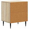 Szafka Nocna 2 pcs dąb Sonoma 43 x 34,5 x 50 cm