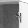 Szafka Nocna 2 pcs Betonowy szary 43 x 34,5 x 50 cm