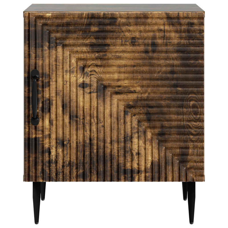 Szafka Nocna 2 pcs Dąb wędzony 43 x 34,5 x 50 cm