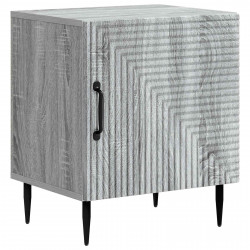 Szafka Nocna Szary Sonoma 43 x 34,5 x 50 cm Drewno inżynieryjne