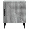 Szafka Nocna Szary Sonoma 43 x 34,5 x 50 cm Drewno inżynieryjne