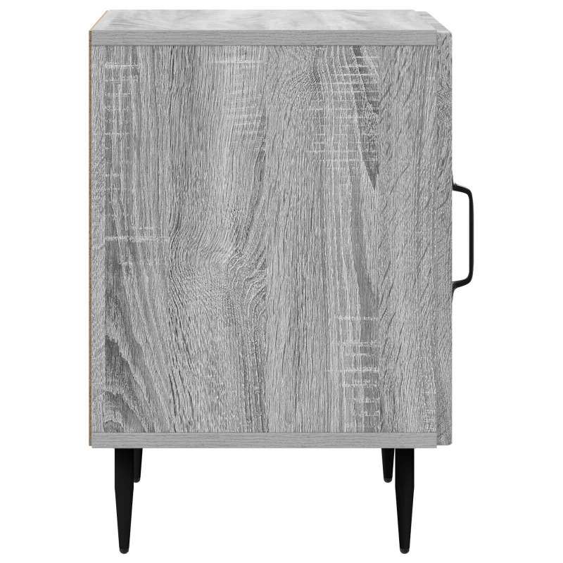 Szafka Nocna Szary Sonoma 43 x 34,5 x 50 cm Drewno inżynieryjne