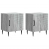 Szafka Nocna 2 pcs Szary Sonoma 43 x 34,5 x 50 cm