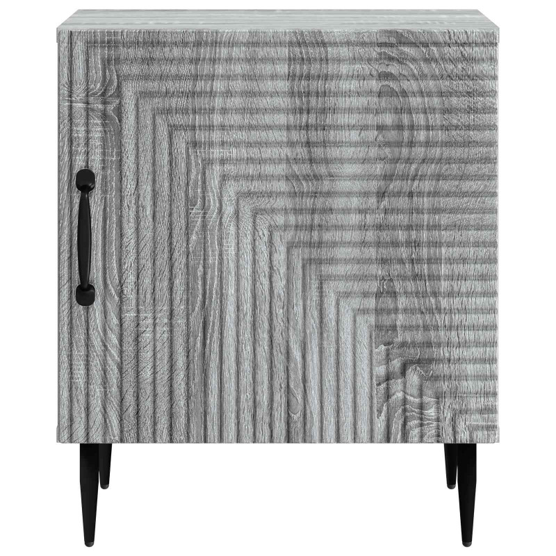 Szafka Nocna 2 pcs Szary Sonoma 43 x 34,5 x 50 cm