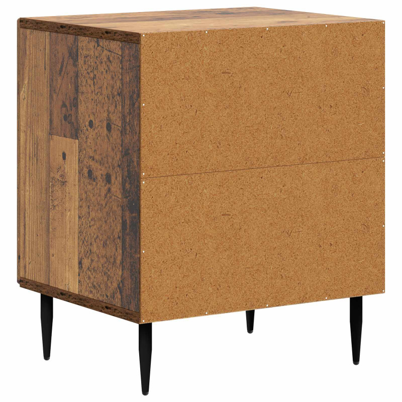 Szafka Nocna Stare drewno 43 x 34,5 x 50 cm Drewno inżynieryjne