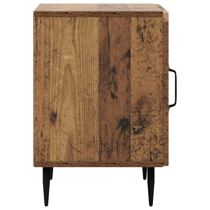 Szafka Nocna 2 pcs Stare drewno 43 x 34,5 x 50 cm