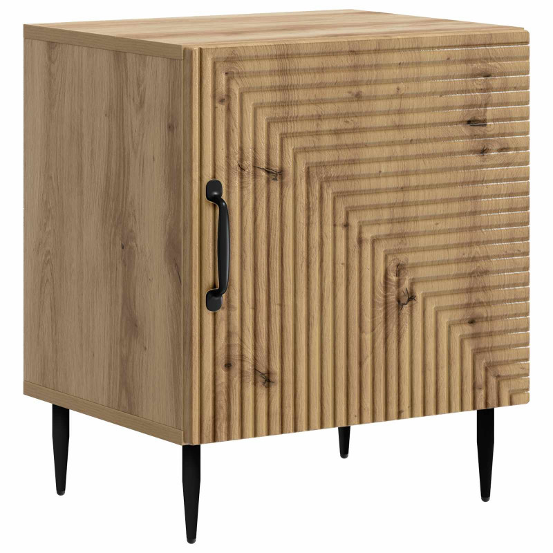 Szafka Nocna 2 pcs Dąb artisan 43 x 34,5 x 50 cm