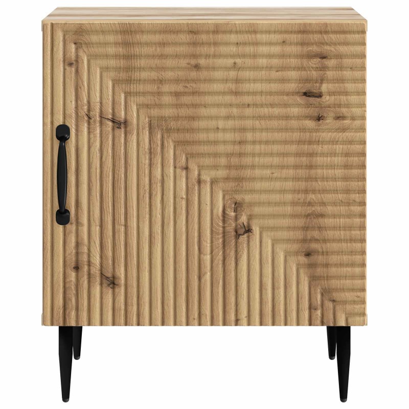 Szafka Nocna 2 pcs Dąb artisan 43 x 34,5 x 50 cm