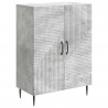 Bufet Betonowy szary 66 x 34,5 x 89,5 cm Drewno inżynieryjne