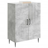 Bufet Betonowy szary 66 x 34,5 x 89,5 cm Drewno inżynieryjne
