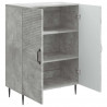 Bufet Betonowy szary 66 x 34,5 x 89,5 cm Drewno inżynieryjne