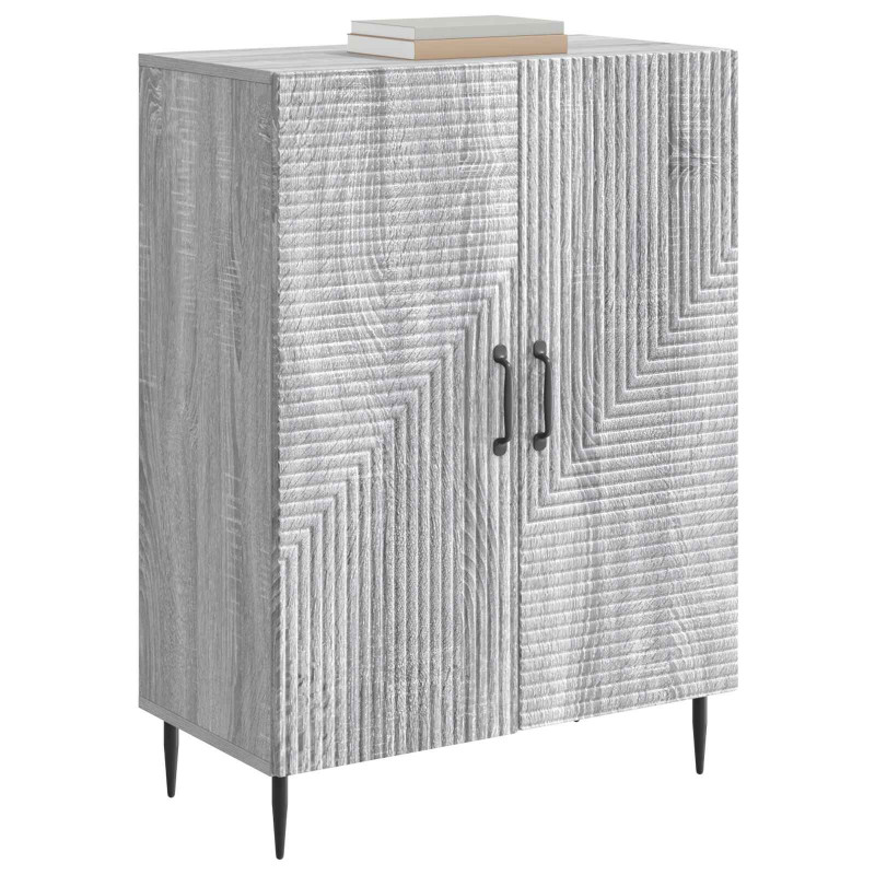 Bufet Szary Sonoma 66 x 34,5 x 89,5 cm Drewno inżynieryjne