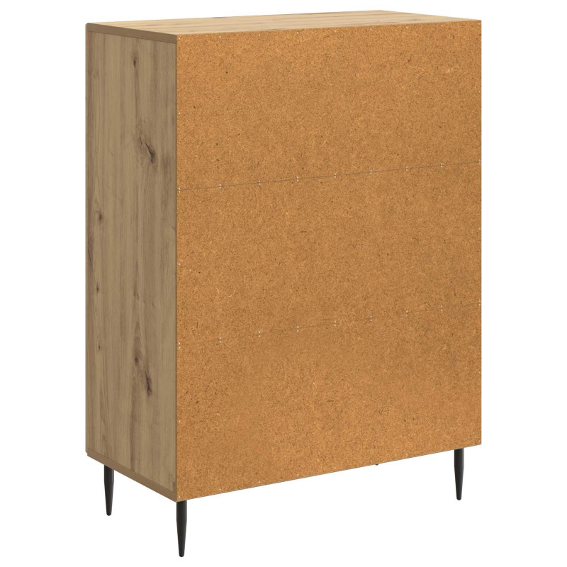 Bufet Dąb artisan 66 x 34,5 x 89,5 cm Drewno inżynieryjne