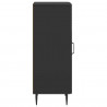 Bufet Czarny 33 x 34,5 x 89,5 cm Drewno inżynieryjne