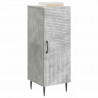 Bufet Betonowy szary 33 x 34,5 x 89,5 cm Drewno inżynieryjne