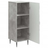 Bufet Betonowy szary 33 x 34,5 x 89,5 cm Drewno inżynieryjne
