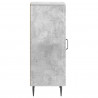 Bufet Betonowy szary 33 x 34,5 x 89,5 cm Drewno inżynieryjne