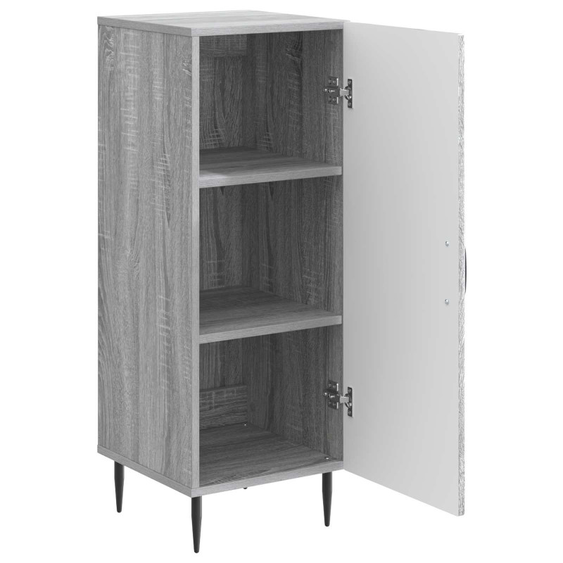 Bufet Szary Sonoma 33 x 34,5 x 89,5 cm Drewno inżynieryjne