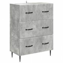 Szafka z Szufladami Betonowy szary 66 x 34,5 x 89,5 cm