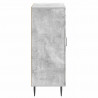 Bufet Betonowy szary 66 x 34,5 x 89,5 cm Drewno inżynieryjne