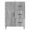 Bufet Szary Sonoma 66 x 34,5 x 89,5 cm Drewno inżynieryjne