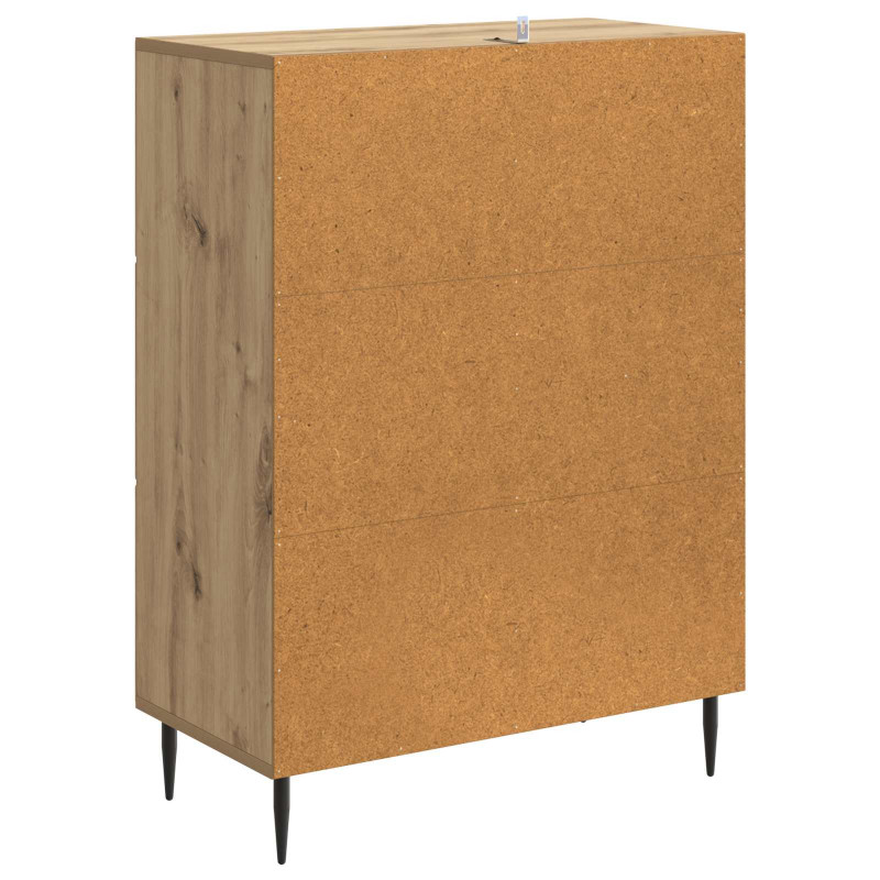 Bufet Dąb artisan 66 x 34,5 x 89,5 cm Drewno inżynieryjne