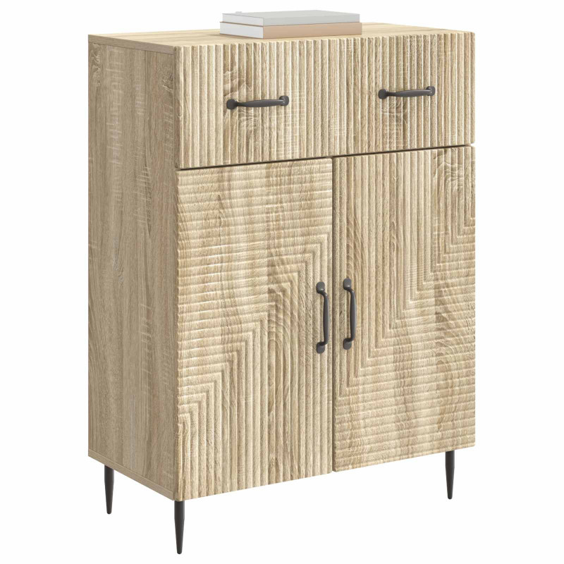 Bufet dąb Sonoma 66 x 34,5 x 89,5 cm Drewno inżynieryjne