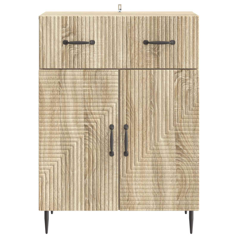 Bufet dąb Sonoma 66 x 34,5 x 89,5 cm Drewno inżynieryjne