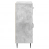 Bufet Betonowy szary 66 x 34,5 x 89,5 cm Drewno inżynieryjne
