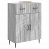 Bufet Szary Sonoma 66 x 34,5 x 89,5 cm Drewno inżynieryjne