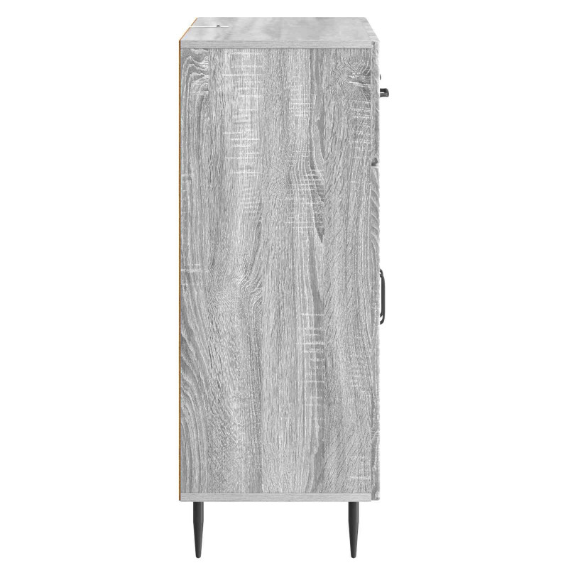Bufet Szary Sonoma 66 x 34,5 x 89,5 cm Drewno inżynieryjne