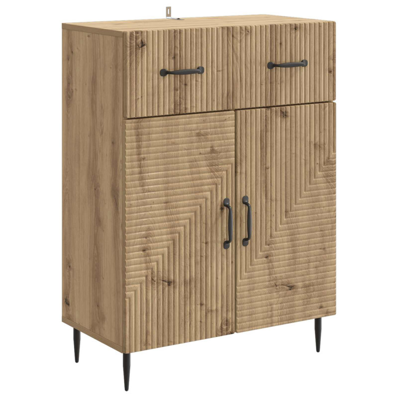 Bufet Dąb artisan 66 x 34,5 x 89,5 cm Drewno inżynieryjne