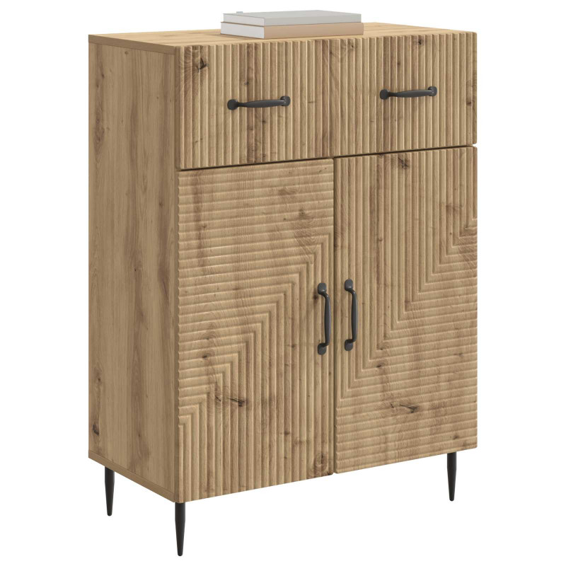 Bufet Dąb artisan 66 x 34,5 x 89,5 cm Drewno inżynieryjne