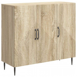 Bufet dąb Sonoma 89 x 34,5 x 80 cm Drewno inżynieryjne