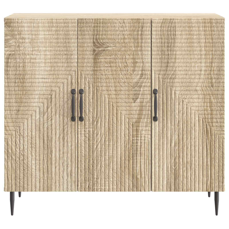 Bufet dąb Sonoma 89 x 34,5 x 80 cm Drewno inżynieryjne