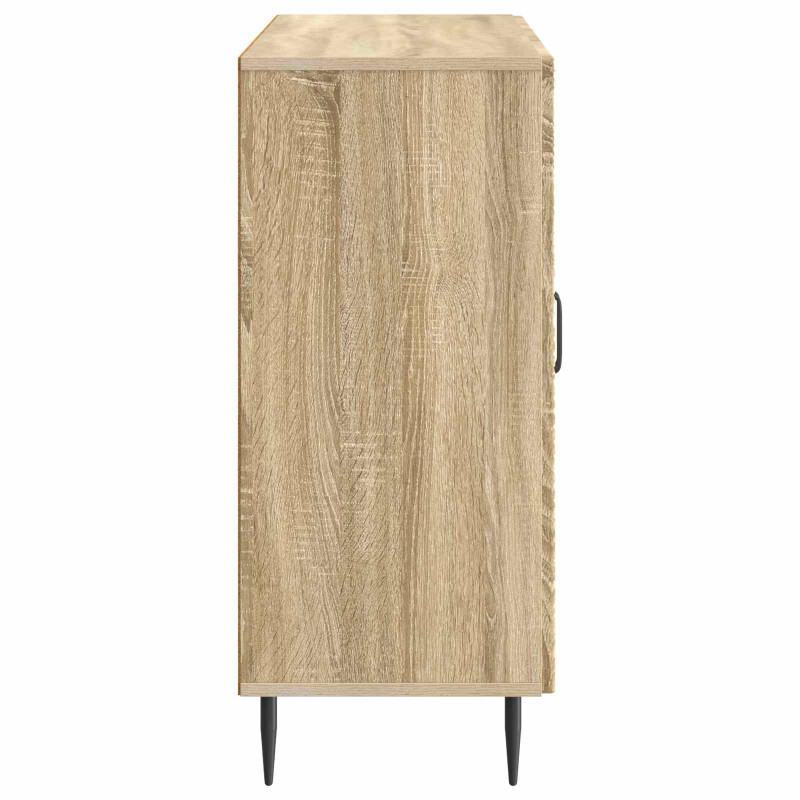 Bufet dąb Sonoma 89 x 34,5 x 80 cm Drewno inżynieryjne