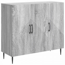 Bufet Szary Sonoma 89 x 34,5 x 80 cm Drewno inżynieryjne