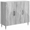 Bufet Szary Sonoma 89 x 34,5 x 80 cm Drewno inżynieryjne